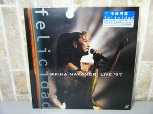 ３す２０◆未開封 中森明菜 FELICICAD レーザーディスク 未使用 国際フォーラム ライブ