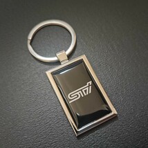 STI ロゴ入りメタルキーホルダー■フォレスター レグォーグ XV インプレッサスポーツ/G4 レガシィアウトバック BRZ WRX S4 ジャスティ_画像8