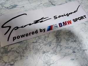 M BMW Sports mind ヘッドライト ステッカー レインボー■MSport MPerformance MPower E46 E60 E90 F10 F20 F30 X12345678 Mシリーズ 