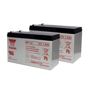 [2 piece set ]YUASA NP7-12 #RBC109J interchangeable the first period charge after shipping APC RS 1200 for UPS for battery Yuasa lead battery 