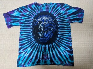 santana Tシャツ サンタナ ヴィンテージ live tee タイダイ