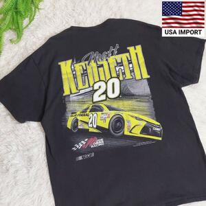 NASCAR レーシング Matt Kenseth Tシャツ黒ビークル 表記サイズXL アメリカ古着 67924