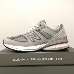 【最安値】New Balance 990 v5 GL グレー 26.0 D