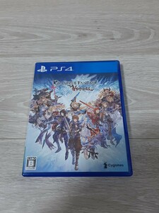 ★☆PS4ソフト　グランブルーファンタジー ヴァーサス 盤面良好☆★