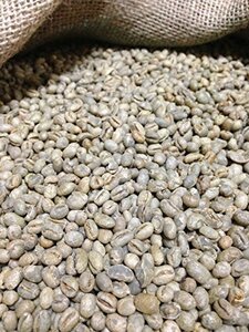 松屋珈琲　コーヒー生豆　ブラジル サントス　ピーベリー (1kg袋)