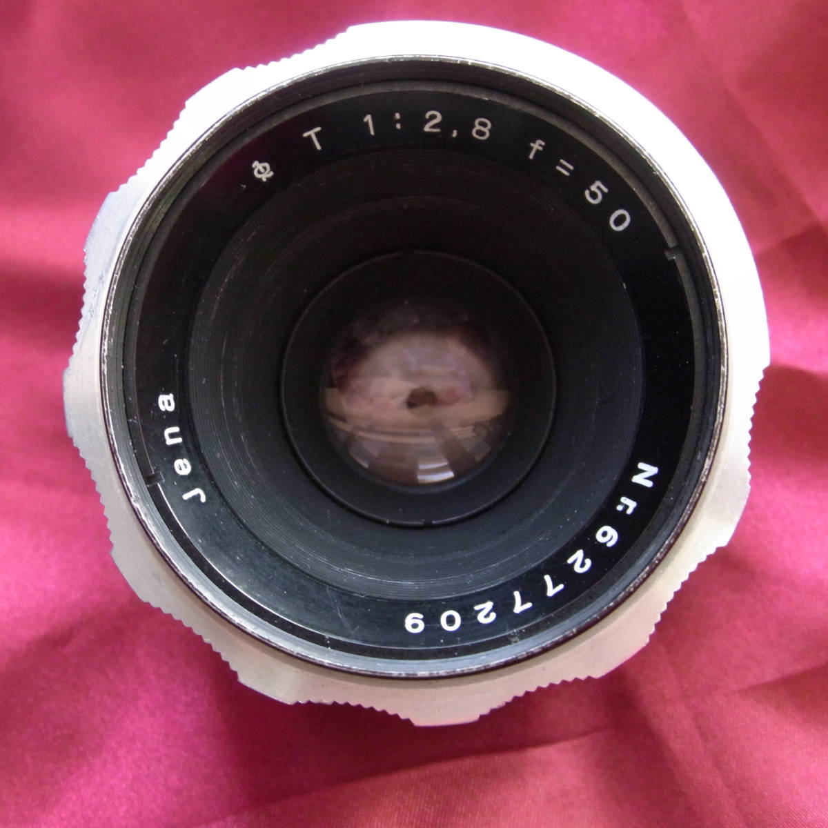 訳あり品】 カールツァイス Carl Zeiss Jena Tessar 50mm F2.8 レンズ