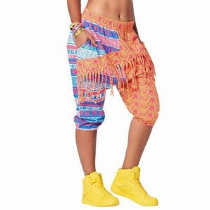 【正規品・新品】ＸＳ★ZUMBA・ズンバ★For All Harem Capri Pants BL