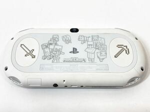 1円スタート★限定モデル★PlayStation Vita Wi-Fiモデル PCH-2000 マインクラフトエディション PSVita本体 プレイステーションヴィータ