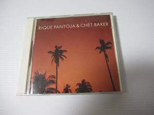 【廃盤CD】リッキー・パントージャ＆チェット・ベイカー / RIQUE PANTOJA & CHET BAKER / D22Y0342