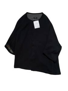 【新品タグ付き】Y’ｓ ワイズ Yohji Yamamoto ヨウジヤマモト アシンメトリー ニット カーディガン ブラック サイズ２