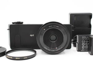 ＜＜レンズプロテクター＆予備バッテリー付き！！＞＞【美品】SIGMA デジタルカメラ dp2 Quattro 2,900万画素 FoveonX3搭載 #LE2023537