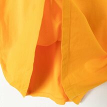 OZONE COMMUNITY トップス オゾンコミュニティー 半袖Tシャツ オレンジ系 フロッキープリント カジュアル ロゴ コットン100% 夏物 M 日本製_画像6