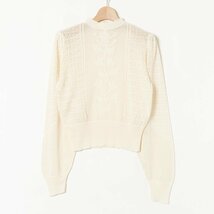 メール便◯ ZARA トップス 総レース ザラ ハイネック ベージュ レイヤードコーデ 綺麗め 大人カジュアル ザラ女 可愛い 春秋 USAサイズM_画像1