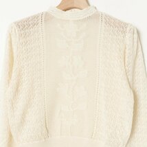 メール便◯ ZARA トップス 総レース ザラ ハイネック ベージュ レイヤードコーデ 綺麗め 大人カジュアル ザラ女 可愛い 春秋 USAサイズM_画像2