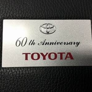 TOYOTA 60th Anniversary 車検証ケース a-3755 YS11-TKの画像2