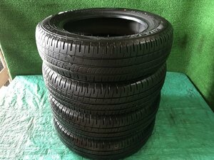 中古夏タイヤ DL ダンロップ 165/70R14 81S EC204 2022年製X3 2021年製X1 a-3681 ND2-2 YM