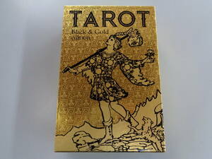 タロット ブラック＆ゴールド エディション Tarot Black & Gold Edition　解説書付き　中古品　即決