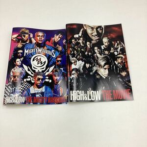 【A15】2枚セット★DVD★HIGH&LOW THE MIGHTY WARRIORS&THE MOVIE★2作品★レンタル落ち※ケース無し（33001/6359）