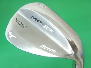 W[132898]ミズノ MP-R12ブラックニッケル52-07/リシャフト NSPRO MODUS3 125/wedge/52