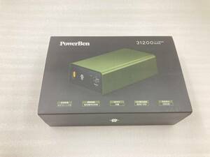 ●POWERBEN SMP-360W-KA モバイルバッテリー 大容量 31200mAh 急速充電 PD対応 SmartDC 100W 旅行/出張/停電対策 未使用品