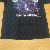 メタリカ 【正規品 】 METALLICA ロックTシャツ⑥ 黒 Mサイズ USED 【コピーライト 1994】 RIDE THE LIGHTTNING_画像5