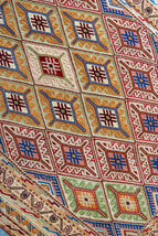 131×89cm アフガニスタン の マシュワニ　手織りキリム 手織り絨毯_画像5