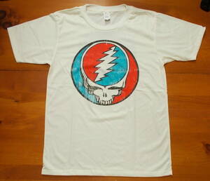 新品 【Greateful Dead】グレイトフルデッド Woodstock Vintage Style 両面 プリント Tシャツ L // ジェリーガルシア ロックTシャツ バンT