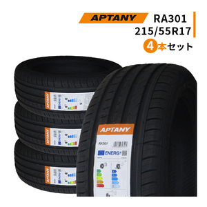 4本セット 215/55R17 2023年製造 新品サマータイヤ APTANY RA301 215/55/17