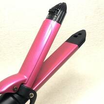 送料490円 ヴィダルサスーン ヘアアイロン カール&ストレート=2ウェイ 32mm VSI3270P ピンクシリーズ 動作OK_画像8