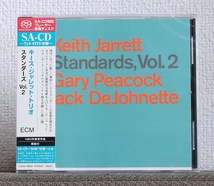 高音質SACD/ECM/JAZZ/キース・ジャレット/スタンダーズ/Keith Jarrett/Standards Vol. 2/Gary Peacock/Jack DeJohnette/ピアノ・トリオ_画像1