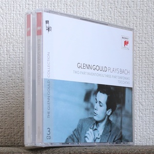 CD/3 -disc set/glen gold/bach/uppation и symphonia/tokata/glenn gould/bach/upentintions &amp; sinfonias/toccatas/piano