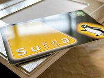 当選 非売品 JR東日本 Suica ブラック キャンペーン コンビニ 限定 スイカ ペンギン ICカード 鉄道_画像2