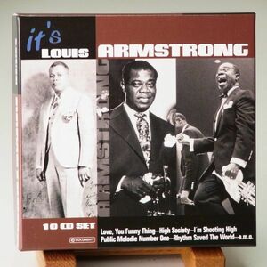 【10枚組CD ベスト 200曲収録】ルイ・アームストロング　IT'S LOUIS ARMSTRONG　オススメ！