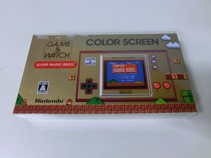 ゲーム&ウオッチ スーパーマリオブラザーズ 未開封品