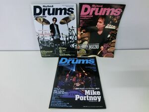 Rhythm＆Drums magazine 2012年4〜9・12月号セット ※4・7月CD付き