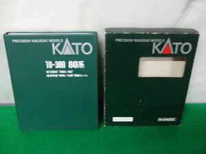 KATO 10-380 80系準急 東海/比叡 増結セット(4両セット) Nゲージ