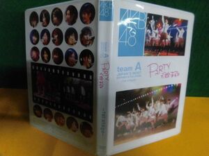 DVD AKB48 team A 1st stage　PARTYが始まるよ　前田敦子/高橋みなみ/他