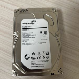 X98:（動作保証/使用17時間）Seagate 3.5インチHDD ST2000DM001-1CH164 2TB 2000GB SATA