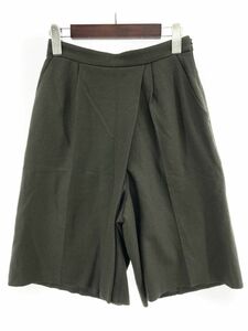 qualite カリテ アバハウス 毛100％ ハーフ パンツ size1/カーキ ◇■ ☆ dhc9 レディース