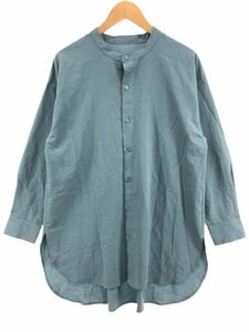 N.en Natural Beauty Basic rayon . shirt One-piece sizeM/ emerald green ## * dhc9 lady's 