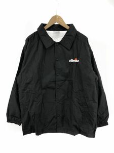 ellesse エレッセ ナイロン ジャケット sizeS/黒 ◇■ ☆ dhc9 メンズ