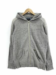 DIESEL ディーゼル 綿100% ジップアップ パーカー sizeS/グレー ◇■ ☆ dia4 メンズ