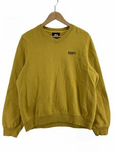 STUSSY ステューシー 裏起毛 スウェット sizeM/マスタード ◇■ ☆ dib1 メンズ