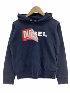 DIESEL ディーゼル プルオーバー パーカー ネイビー ◇■ ☆ dib9 レディース