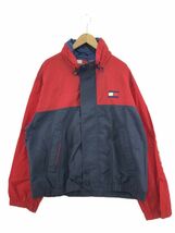 TOMMY HILFIGER トミーヒルフィガー ナイロン ジャケット sizeM/レッド ◇■◎ ☆ dic5 メンズ_画像1