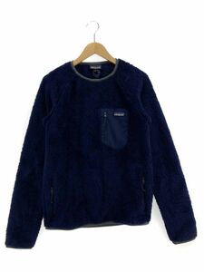 Patagonia パタゴニア フリース プルオーバー sizeS/ネイビー ◇■◎ ☆ dic5 メンズ