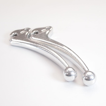 F.A.ITALIA Lever clutch/brake for Vespa silver GTR SUPER Sprint V Rally P200E PX200E PX125E PX150E P125X P150X ベスパ レバーセット_画像3