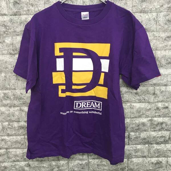 DREAM ビッグロゴ 半袖Tシャツ L レイカーズカラー