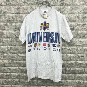 [ unused * tag attaching ] universal Studio big Logo short sleeves T-shirt S white 