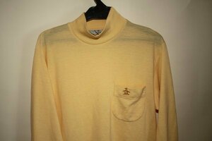 2058**S Munsingwear, yellow series, cotton poly-, high‐necked long sleeve wear -